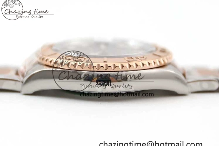 EWF SS Dial RG Yacht-Master Brown RG Bracelet 1:1 Edition Best on 126621 SS A3235 0409